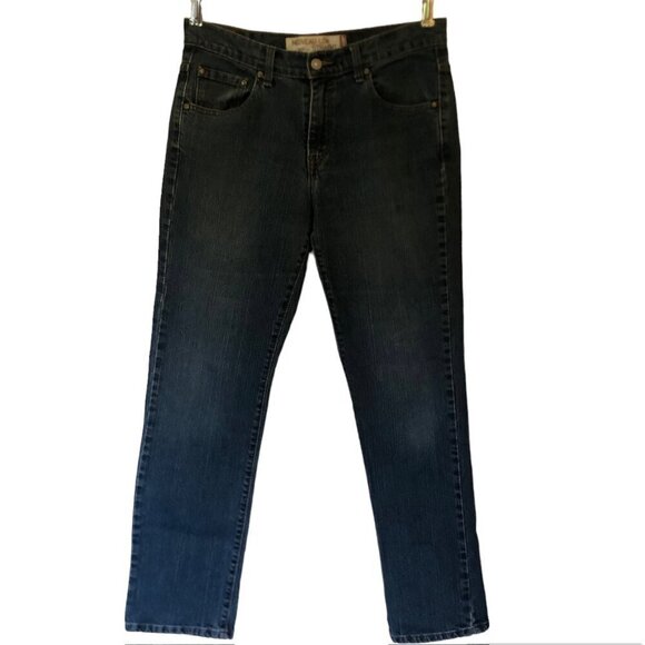 Levi's 505 jeans--nouveau low straight--sz 8 - Picture 1 of 13